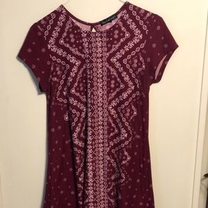 Multi Color Women’s T-shirt Dress